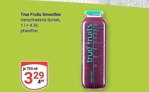 True Fruits Smoothie