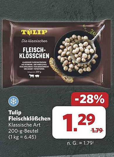 Tulip Fleischklößchen