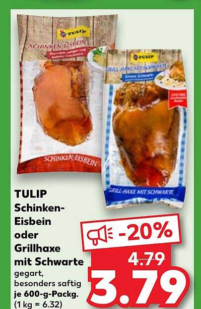 TULIP Schinken-Eisbein oder Grillhaxe mit Schwarte