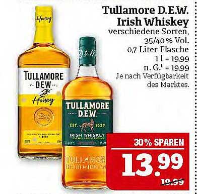 Tullamore D.E.W. Irish Whiskey