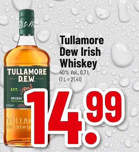 Tullamore Dew Irish Whiskey