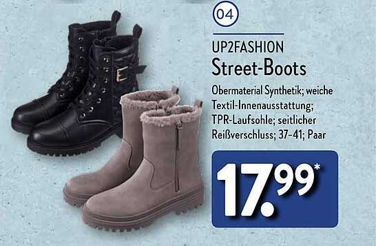 UP2FASHION Street-Boots