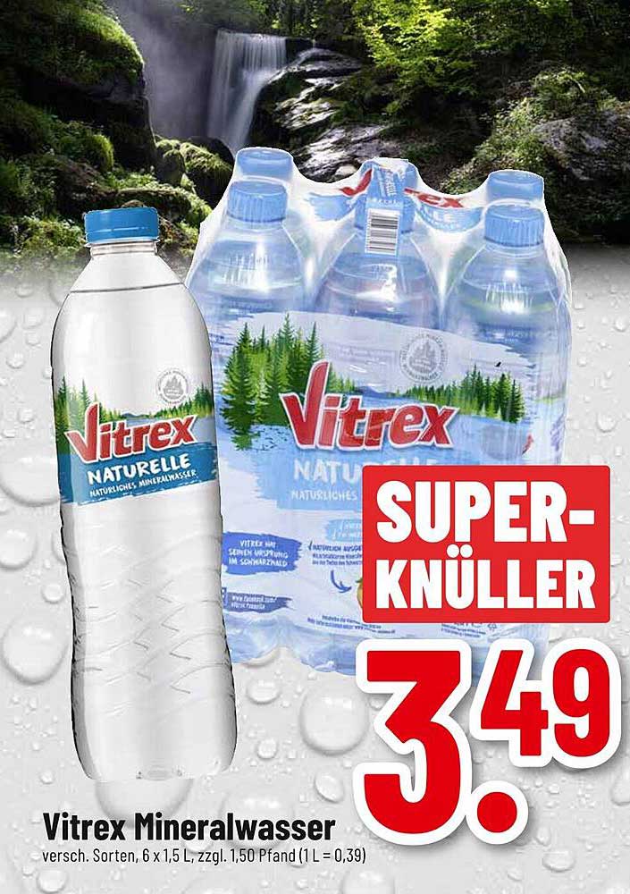 Vitrex Mineralwasser