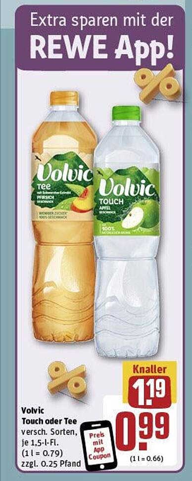 Volvic Touch oder Tee