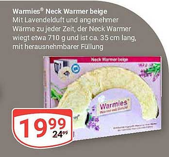 Warmies® Neck Warmer beige