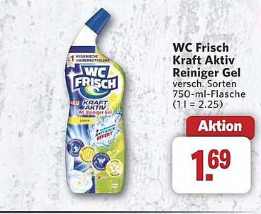 WC Frisch Kraft Aktiv Reiniger Gel