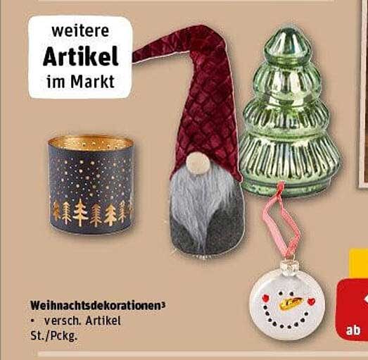 Weihnachtsdekorationen