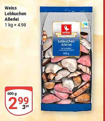 Weiss Lebkuchen Allerlei