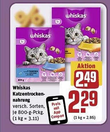 Whiskas Katzenfutter