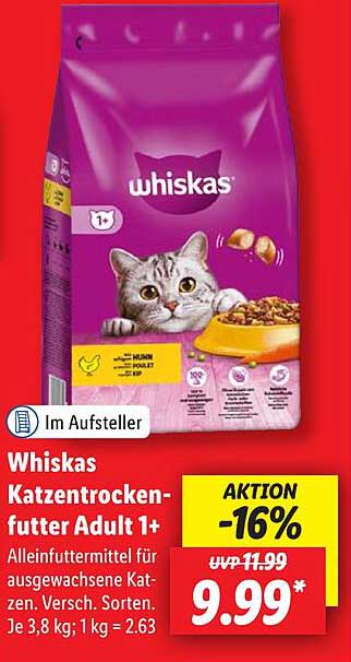 Whiskas Katzenfutter Adult 1+