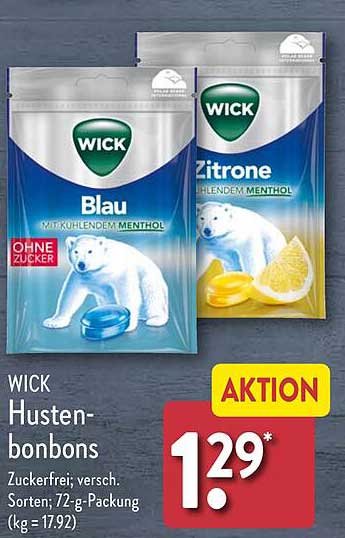 WICK Hustenbonbons