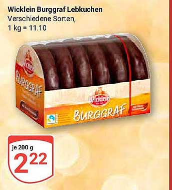 Wicklein Burggraf Lebkuchen