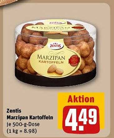 Zentis Marzipan Kartoffeln