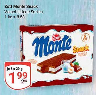 Zott Monte Snack