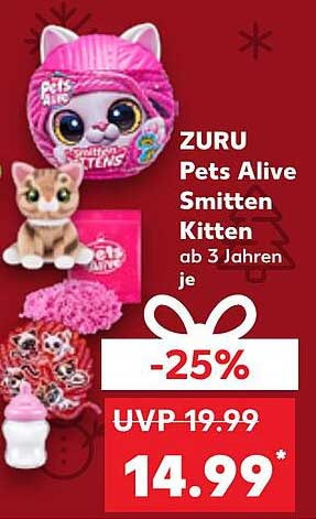 ZURU Pets Alive Smitten Kitten