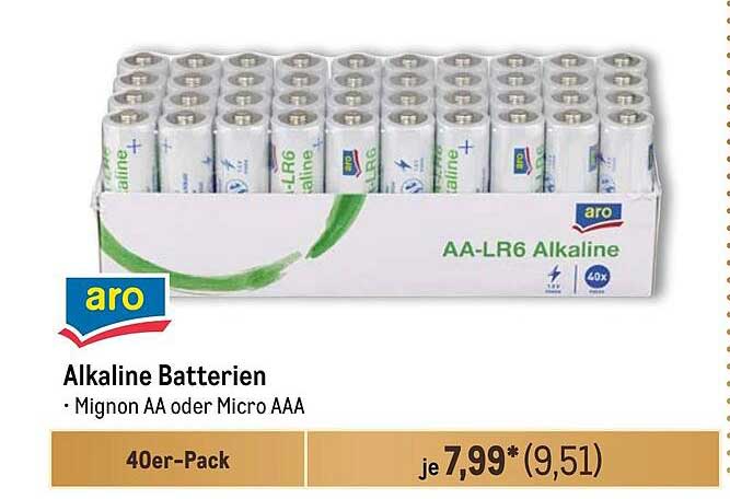 Alkaline Batterien