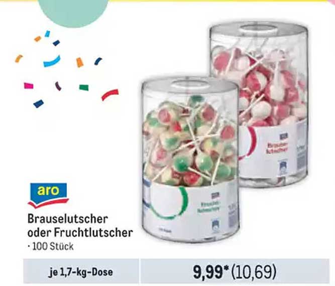 Brauselutscher oder Fruchtlutscher