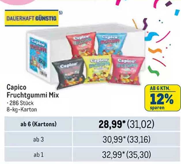 Capico Fruchtgummi Mix