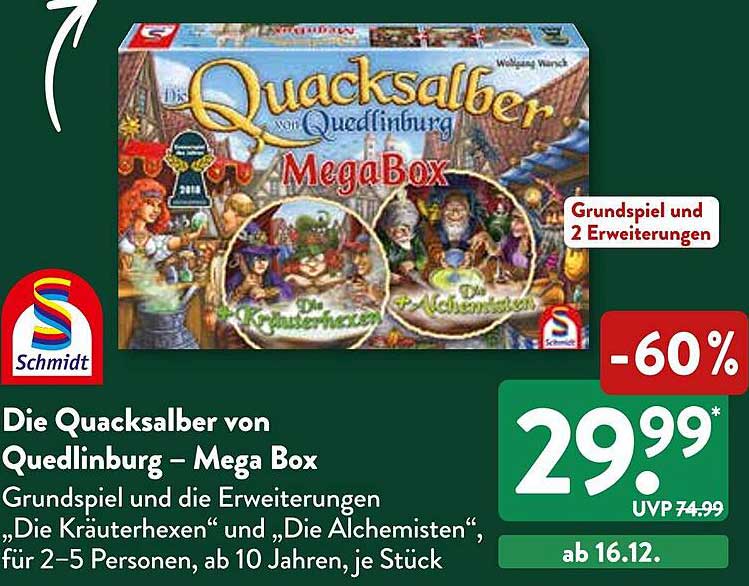 Die Quacksalber von Quedlinburg – Mega Box