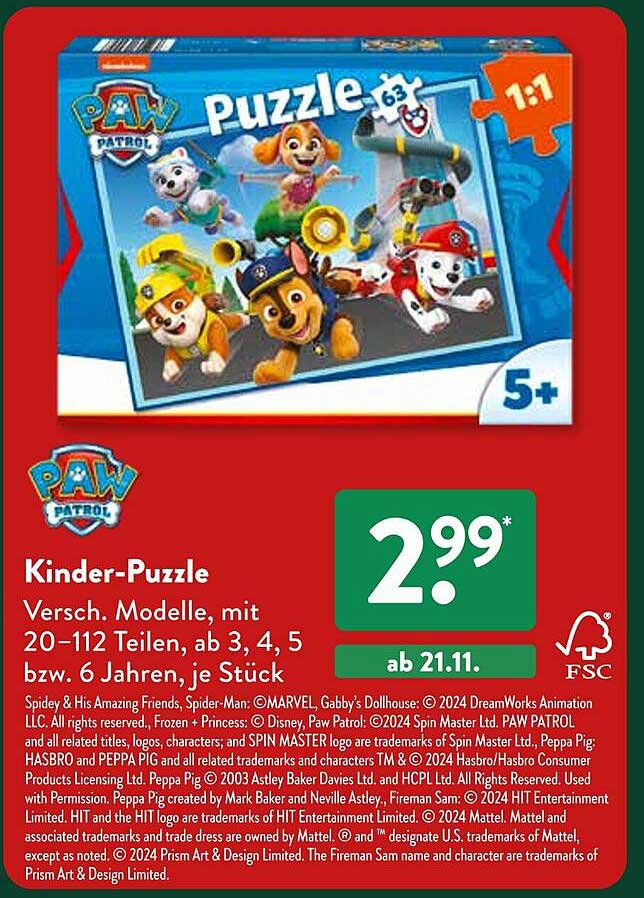 Kinder-Puzzle