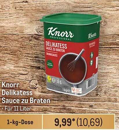 Knorr Delikatess Sauce zu Braten