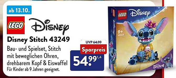 LEGO Disney Stitch 43249