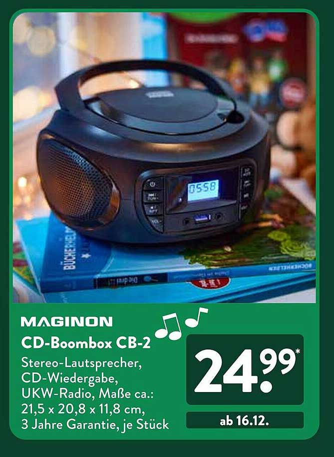 MAGINON CD-Boombox CB-2