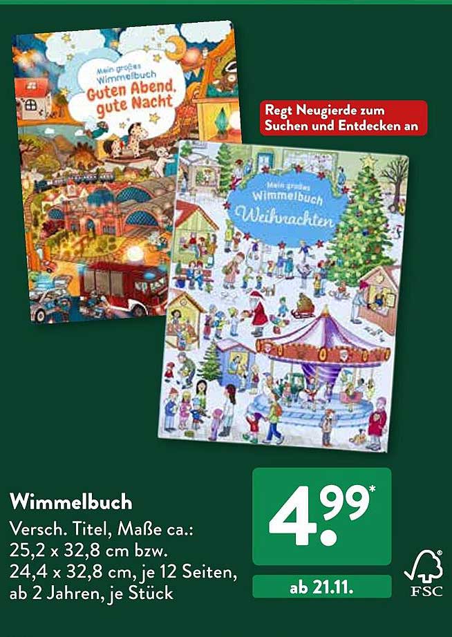 Mein großes Wimmelbuch Guten Abend, gute Nacht  
Mein großes Wimmelbuch Weihnachten  