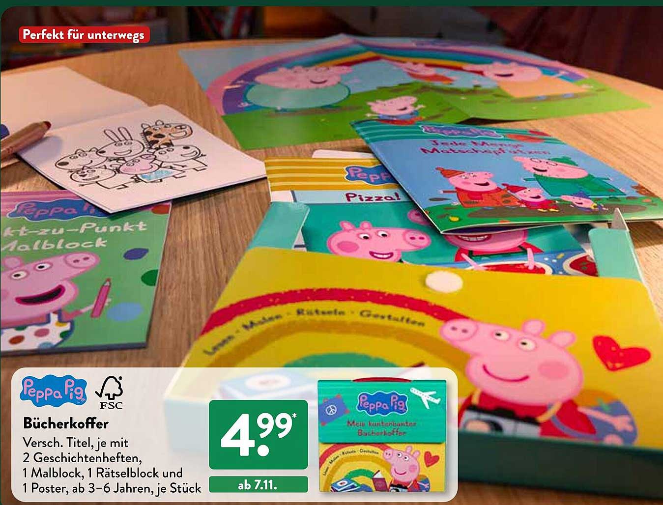 Peppa Pig Bücherkoffer