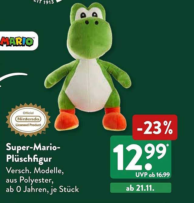 Super-Mario-Plüschfigur