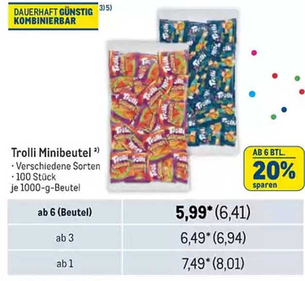 Trolli Minibeutel