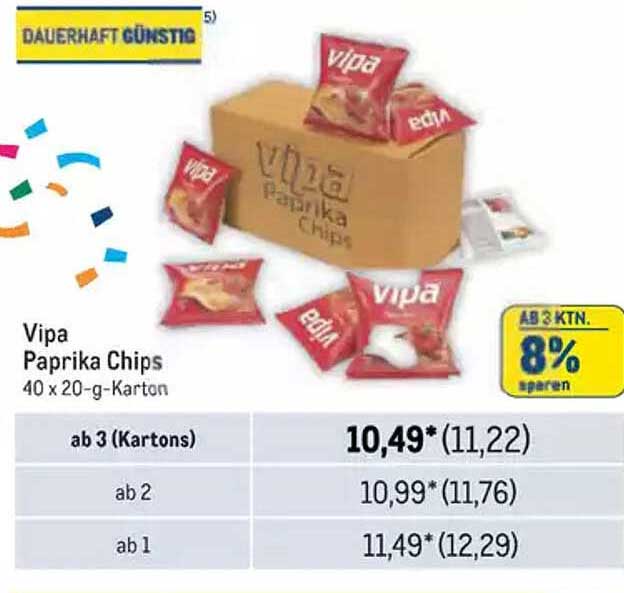 Vipa Paprika Chips