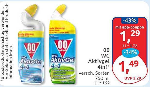 00 WC Aktivgel 4in1