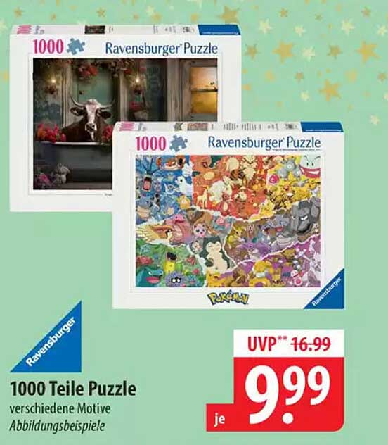 1000 Teile Puzzle