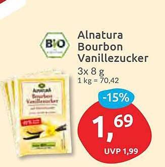 Alnatura Bourbon Vanillezucker