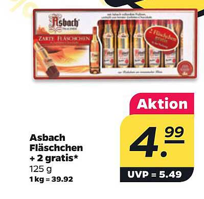 Asbach Fläschchen + 2 gratis*