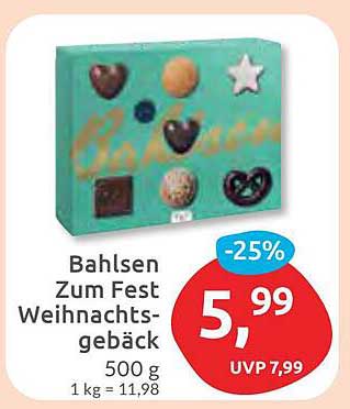 Bahlsen Zum Fest Weihnachtsgebäck