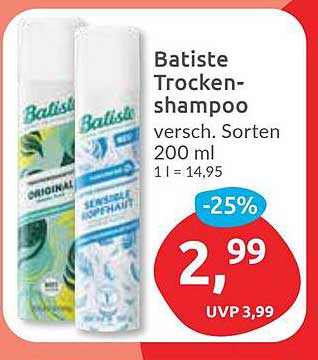 Batiste Trockenshampoo