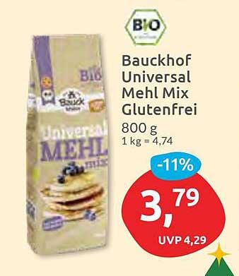 Bauckhof Universal Mehl Mix Glutenfrei