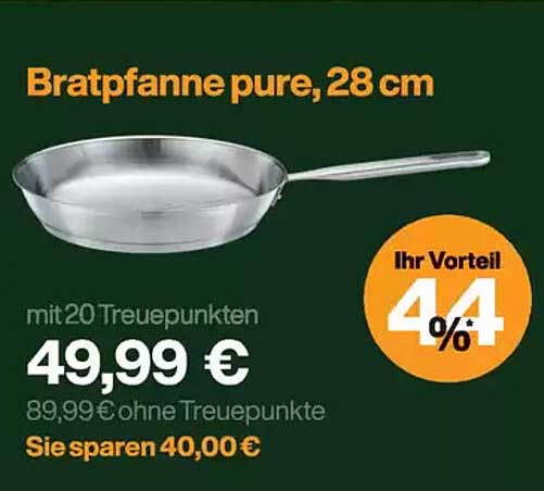 Bratpfanne pure, 28 cm