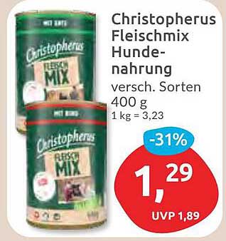 Christopherus Fleischmix Hundenahrung