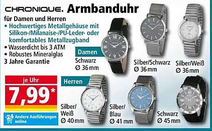 Chronique Armbanduhr