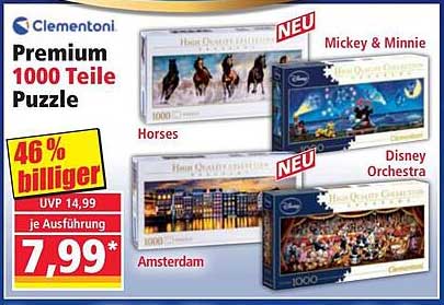 Clementoni Premium 1000 Teile Puzzle