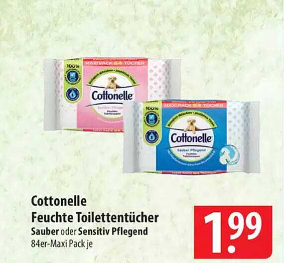 Cottonelle Feuchte Toilettentücher