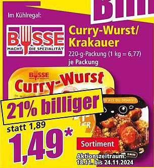 Curry-Wurst/Krakauer