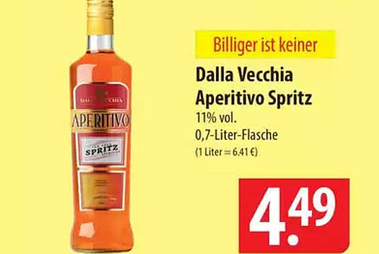 Dalla Vecchia Aperitivo Spritz