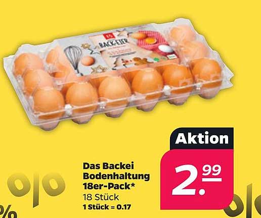 Das Backei Bodenhaltung 18er-Pack*