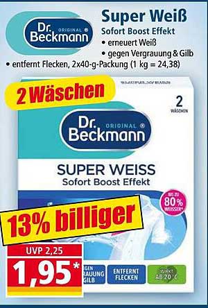 Dr. Beckmann Super Weiß