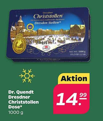 Dr. Quendt Dresdner Christstollen Dose*