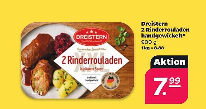 Dreistern 2 Rinderrouladen handgewickelt*